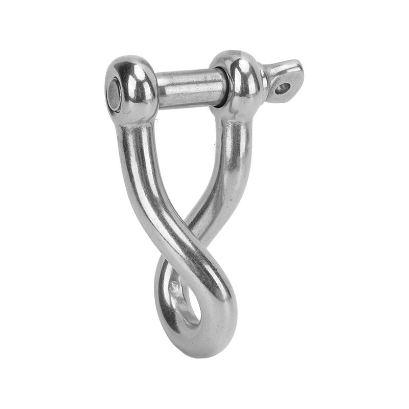 12mm Stainless Steel Twist Shackle with Screw Pin High Breaking