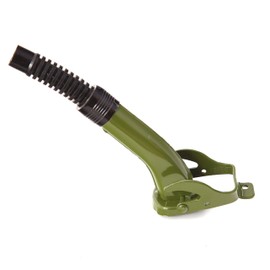 BW® Flexible Spout for Fuel Canister, Metal Petrol Can 5/10/20 Litres, Flex Standard, Olive Green, RAL 6003, Made in Europe