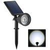Solar Powered Sunset Spotlight Outdoor Waterproof Spot LED Accent Landscape