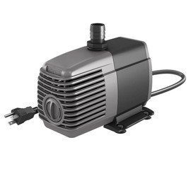 Active Aqua AAPW550 Oil-Free 550 GPH Submersible Pond Water Pump for Hydroponic System and 0.75-Inch ID Black 25-Foot Vinyl Irrigation Tubing