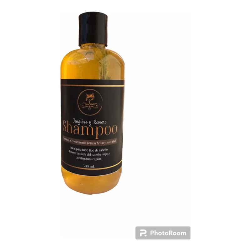 Shampoo De Romero Seco Con Jengibre