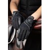 LeMieux Pro Mesh Horse Riding Gloves - Black Large