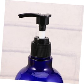 FOMIYES 2pcs Refillable Liquid Pump Bottles for Essential Oils Shampoo Wash Pet Material Random Pump Heads for Travel and DIY Applications