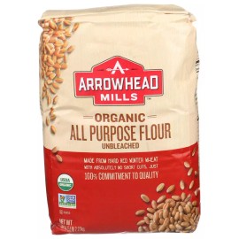 Arrowhead Mills  Organic Unbleached All-Purpose Flour   5 Lb