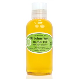 Dr Adorable - 4 oz - St Johns Wort Herbal Oil - Infused 100% Pure Natural Organic