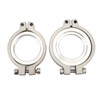 44 mm Wastegate V Band Clamp Set Stainless Steel Inlet