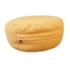 Organic Zafu Meditation Cushion - Buckwheat Yoga Pouf Bolster -