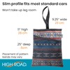 High Road Hanging Car Trash Bag with Waterproof Leakproof Liner,