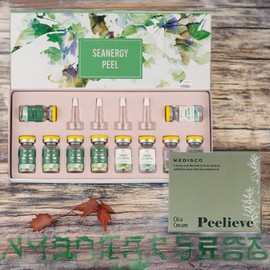 Steave dead skin cells, skin care, self-seaweed peeling, herbal peel, herbal peel, facial back exfoliation powder + solution peel, 1 for 5 servings, 1.3g 8ml / 스테이브 피부각질 피부관리 셀프 해초필링 약초 강필 약초 얼굴 등 각질제거 파우더 +솔루션 강필 5회분 1개 1.3g 8ml