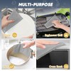 Orighty Multipurpose Wire Dishwashing Rag 12 Pcs, Upgraded Double-Layer Non-Scratch