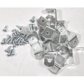 3/4" Canvas Offset Clips Extra Heavy Duty with Screws 20 Pack