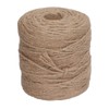200m Natural Jute Twine 3mm Dia 4 Strand Safety Protective