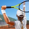PATIKIL 8 PCS Wrist Sweatbands Sport Wristbands for Tennis, Badmitton,
