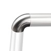 Stainless Steel Round Arch for 42.4 mm Pipes - V2A