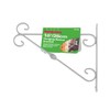 SupaGarden White Hanging Basket Bracket 25Cm/10"