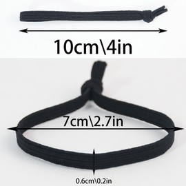 25pcs summer sports breathable men's headband with anti slip ponytail and tight tied headband accessories, fashionable hair accessories suitable for thick and long curly hair, powerful accessories