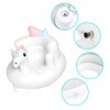Baby Chair Inflatable Cute Animal Pattern Large Base PVC Soft