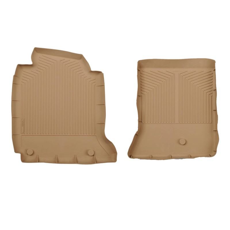 1997-2013 Corvette Molded Rubber Floor Mats (Tan)