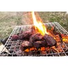 Sanwa Shoji Compact Wood Stove, Stainless Steel, Storage Pouch Included,