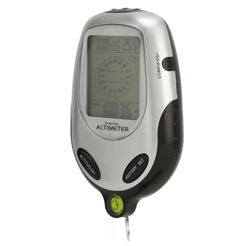 Multifunctional Electronic Dial Digital LCD Altimeter Compass Barometer Weather Forecast