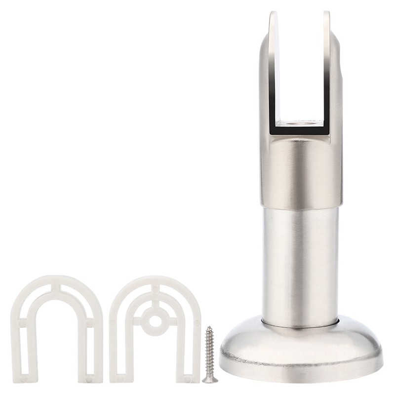 Stainless Steel Toilet Bathroom Partition Hardware Accessories Bracing Foot Adjustable