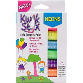 The Pencil Grip TPG-610 Kwik Stix, Classic, Assorted neon