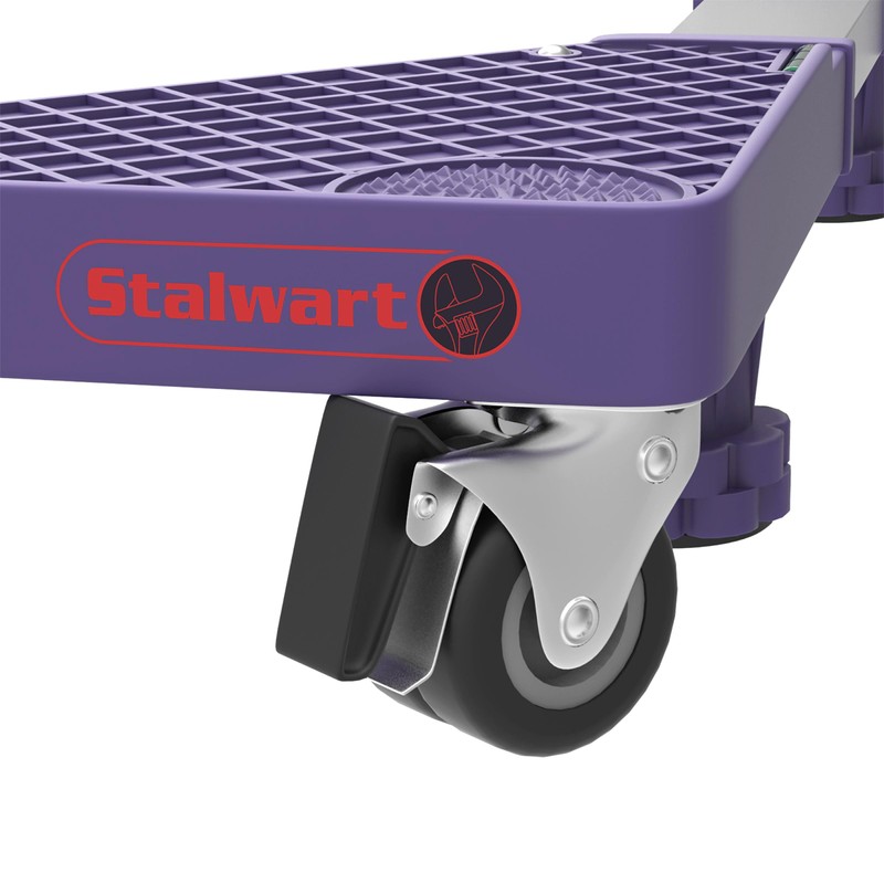 Multi Purpose Dolly With 4 feet, Locking Swivel Wheels, Levels