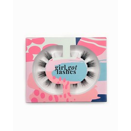 GirlGotLashes Mini Box Eye Candy, Home Eyelash Extensions, 1 Pair of Eyelashes, Fake Lashes with 5–7 Days Hold, Vegan, Handmade