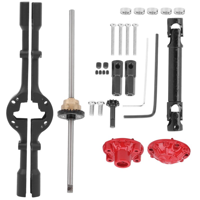 Metal Axle Differential Drive Shaft Kit Accessory Fit for WPL