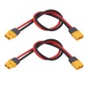 2pcs Amass XT60H XT60 Male Plug Connector to XT60H XT60