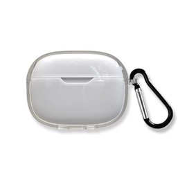 FTRONGRT Case Compatible with JBL Wave Beam, Soft TPU, Scratch-Resistant Protective Case for Bluetooth Headphones, Compatible with JBL Wave Beam, Transparent