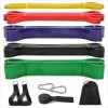 Set 5 Bandas De Resistencia Pull Ups Elásticos