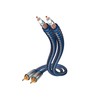 In-akustik Premium II Stereo Audio Cable 0.75 m