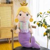 Stuffed Animal Purple Mermaid | 12 Inches Plush Mermaid Toy