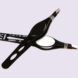 Stainless Steel Slanted Eyebrow Grooming Tweezers Tweezers 6ea