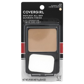 Outlast All-Day, Ultimate Finish 3-in-1 Foundation, 410 Classic Ivory, 0.4 oz