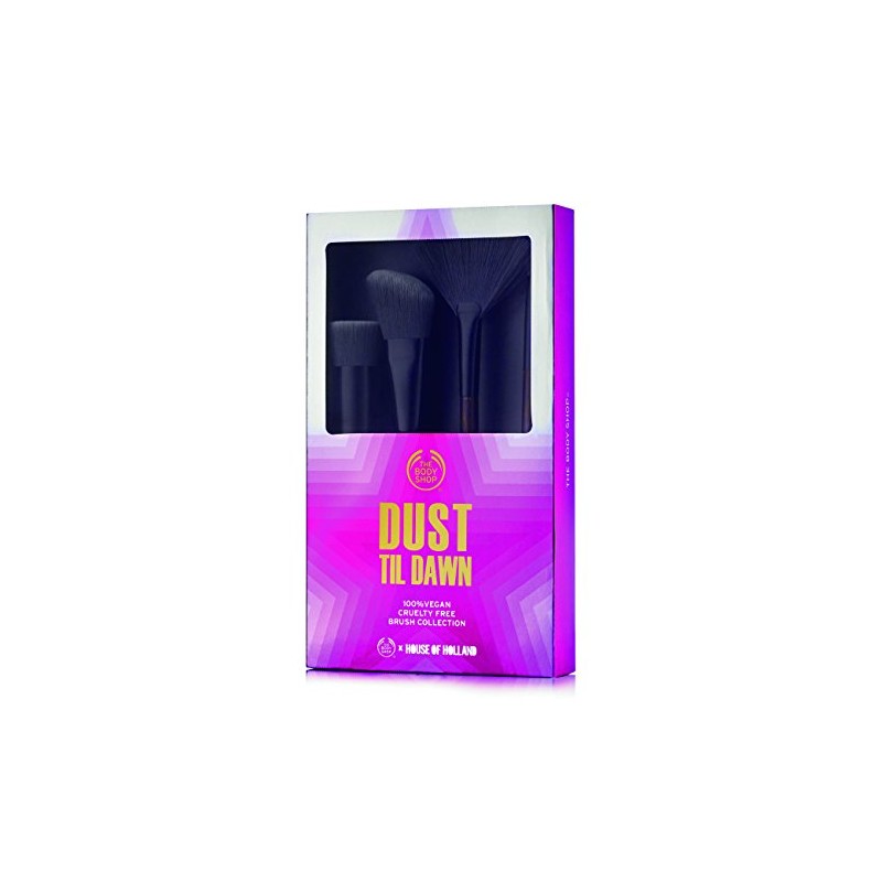 The Body Shop Makeup Brush Collection, 4pc Cruelty-Free Makeup Brush