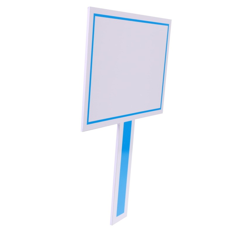 Ciieeo 3pcs Blank Board Bid Auction Classroom Sign Padding Game