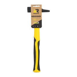 Rhino 18882 Carpenter's Hammer 25mm Shatterproof Handle (Quarterly) Width 25mm Can be used for all types of work, Wood, Tapestry ...