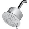 Jacuzzi 6-in 2.0-GPM (7.6-LPM) Chrome 5-Spray WaterSense Showerhead with Bluetooth