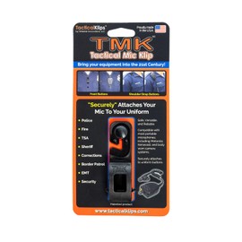 TMK - Tactical Mic Klip | Two-Way Radio Microphone Clip for First Responder Uniforms (1 Pack)