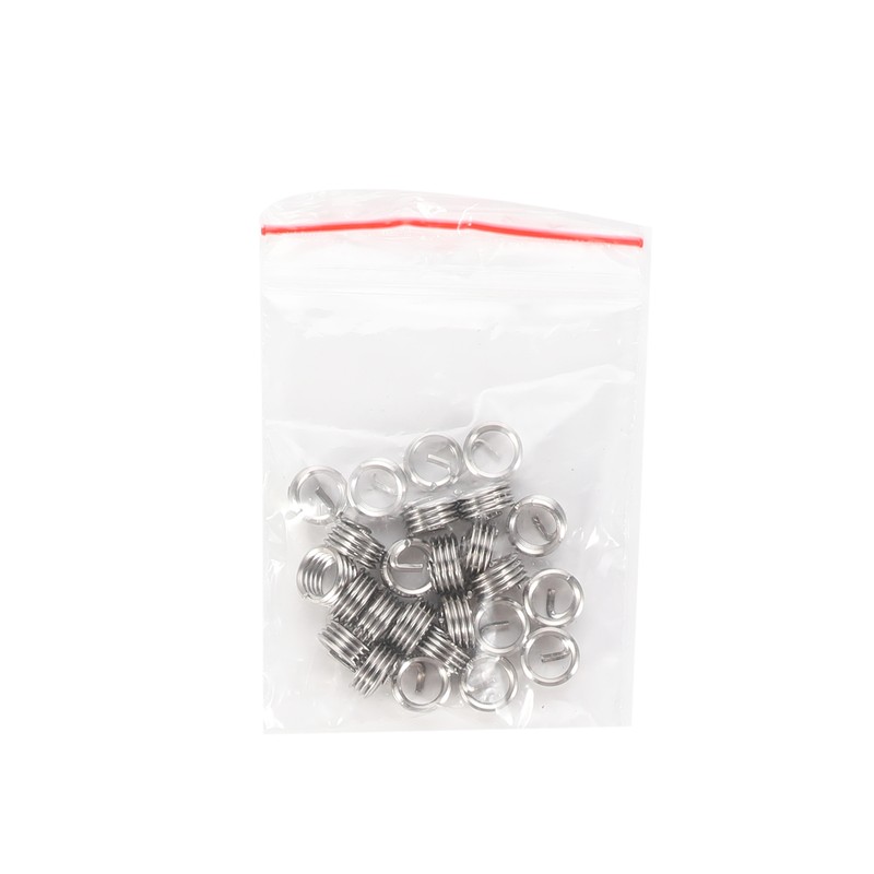 25Pcs M6 x 1.0 Thread Repair Kit Helicoil Compatible 6mm