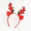 KFZR Christmas Headbands Glitter Elk Antlers Hair Bands Sequin Reindeer