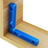 Mocoum Aluminium Alloy 90 Degree Positioning Squares 4.7" x 4.7"(12x12cm)