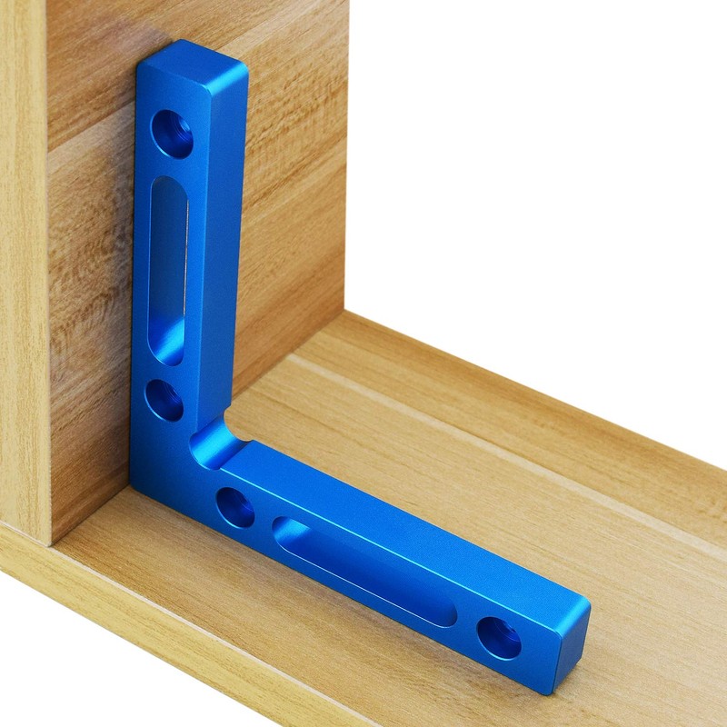 Mocoum Aluminium Alloy 90 Degree Positioning Squares 4.7" x 4.7"(12x12cm)