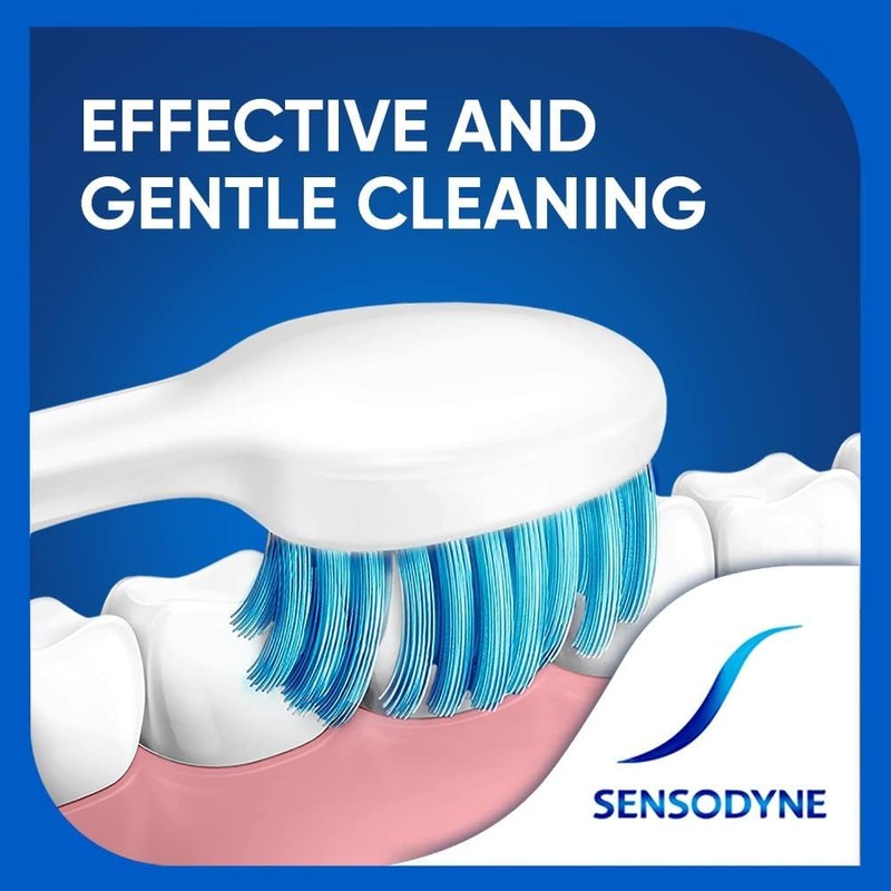 Sensodyne Sensitive Toothbrush Soft Sensitive Teeth, 3 Count (Pack of