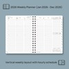 POPRUN 2026 Planner (Medium - 6.5'' x 8.5'') with Hourly