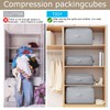 Ultra Space Saving Self-Compressing Organiser, Space-Saving Compressing Organiser Storage for