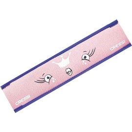 Cressi Neoprene Goggle Strap Cover, Pink/Lilac