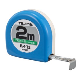 TJM Design Tape Measure with Shaku Measurement Scale, Blister Pack